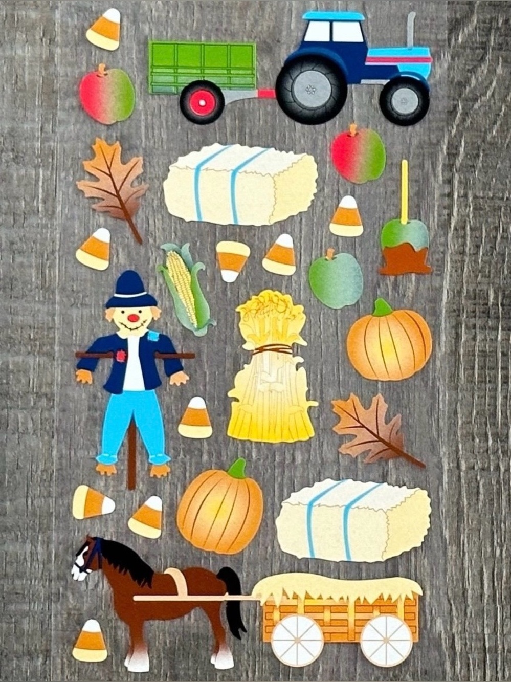 💞 New Autumn Harvest Scrapbook Craft Stickers